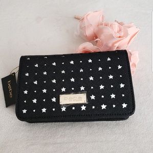 Bebe Mirrored Star Crossbody Bag